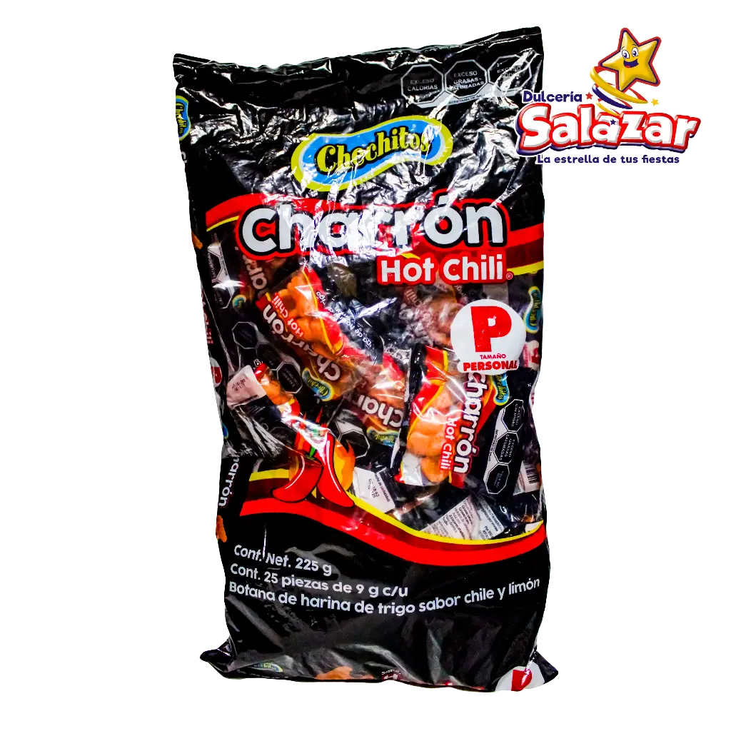 [GON0006] CHICHARRON HOT CHILE PERSONAL GONAC -B.225G- "C/10/25"