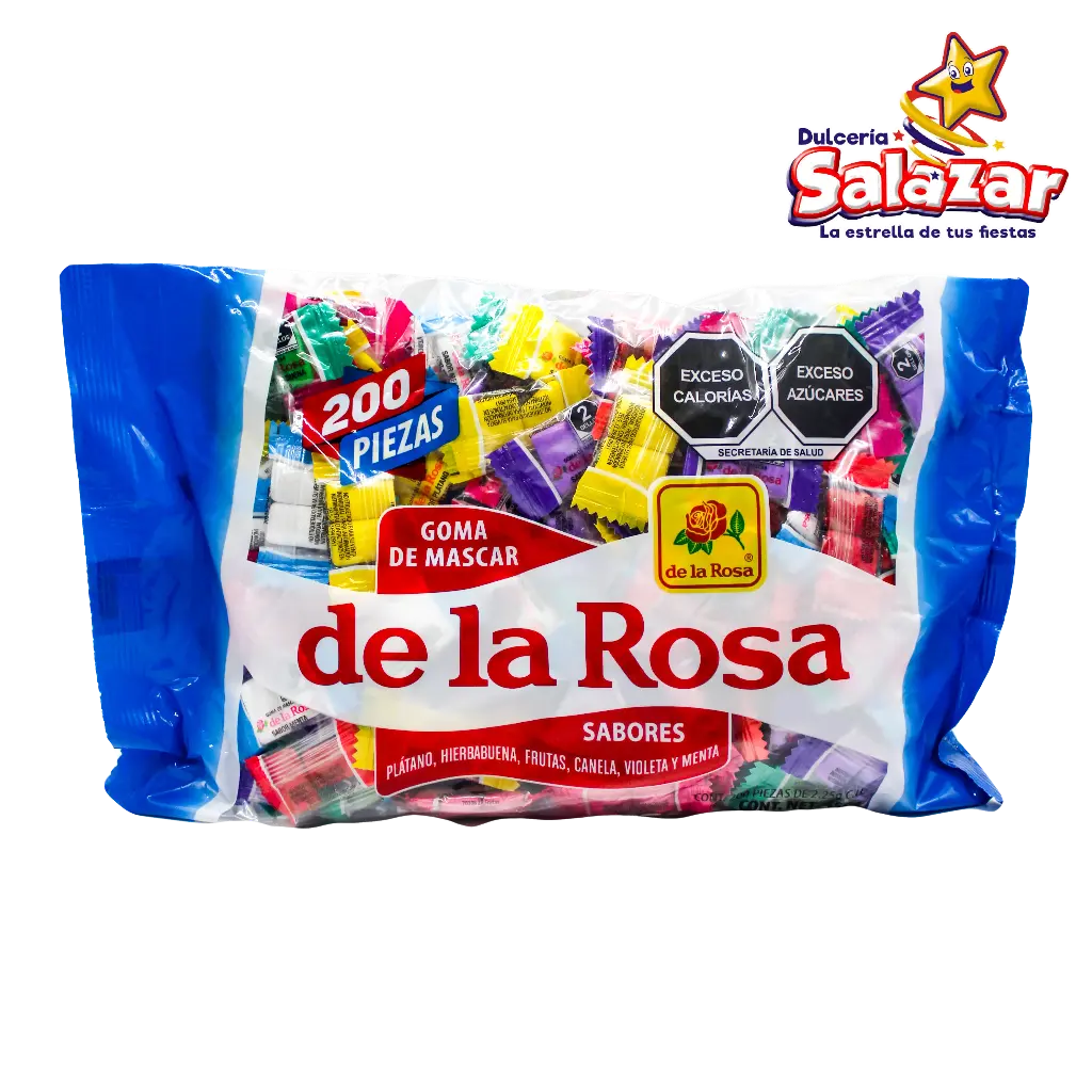 CHICLE 2 PASTILLAS DLR -B.450G- "C/16/200"