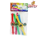 CHICLERA RELOJ COLORES MOY -B.6PZA.-"C/50/6"