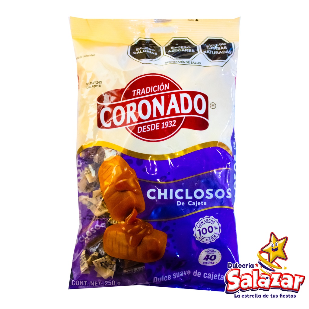 [RCO0057] CHICLOSO CORONADO -B.250G- "C/40/250G"
