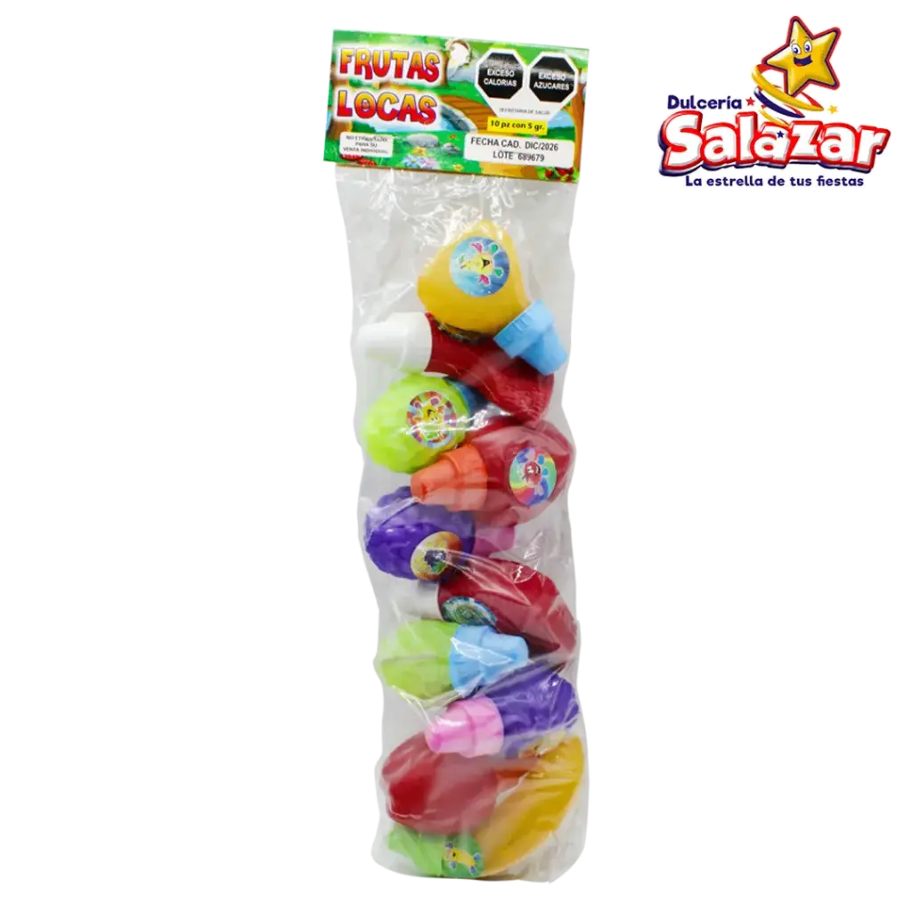 CHILCERA FRUTAS LOCAS MOY -B.10PZA-"C/30/10"