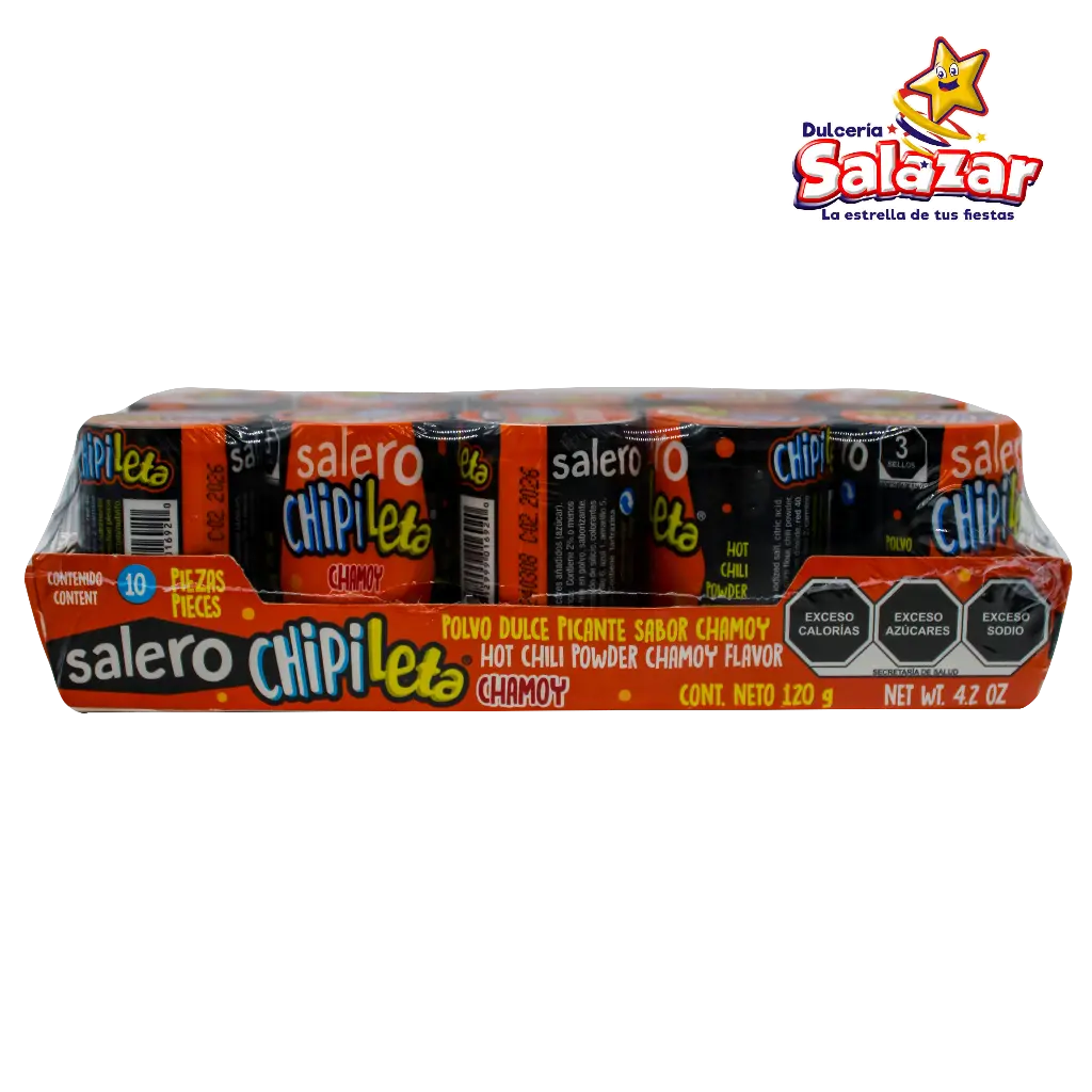 CHIPILETA CHAMOY SALERO CHAROLA -B.10PZA- "C/24/10"