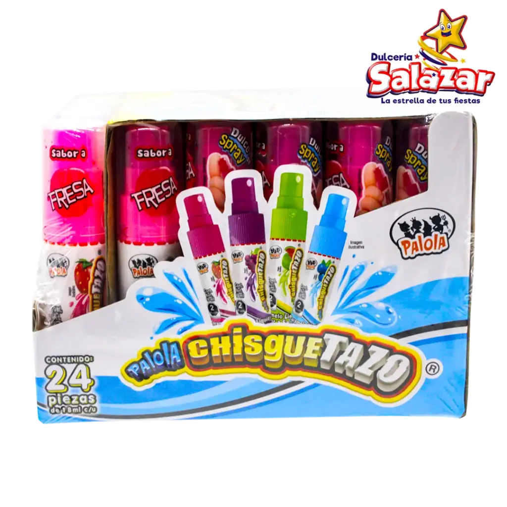 [DEL0229] CHISGUETAZO SPRAY DELICIAS -D.432ML- "C/12/24"