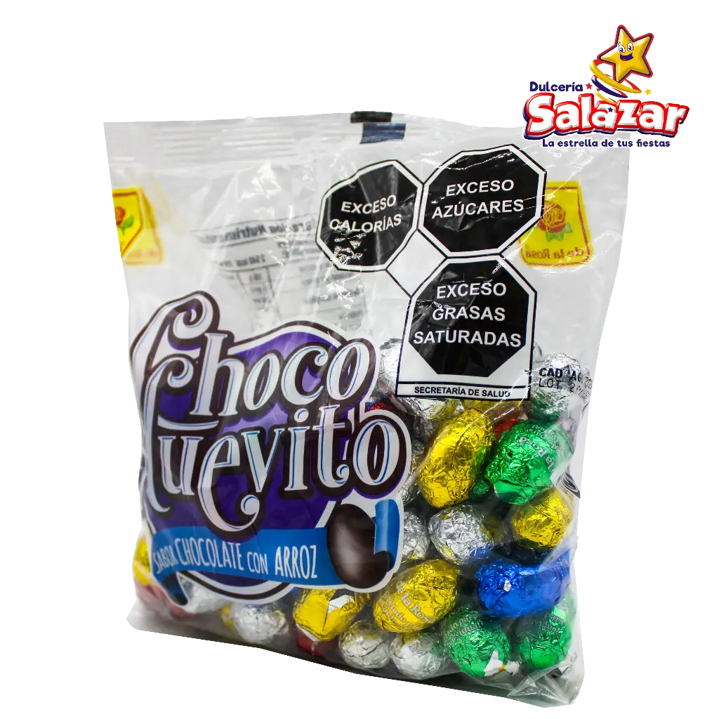 [ROS0035] CHOCOLATE  HUEVITO C/ARROZ DLR -B.500GR- "C/12/1"