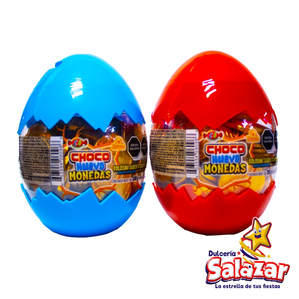 CHOCO HUEVO MONEDAS DELICIAS -V.288G.- "C/12/120"