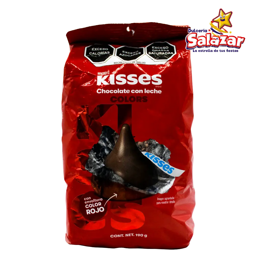 CHOCOLATE KISS FIESTA ROJA -B.190G- "C/6/1"