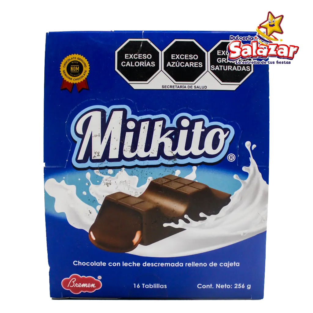 CHOCOLATE MILKITO BREMEN -D.256G- "C/10/16"