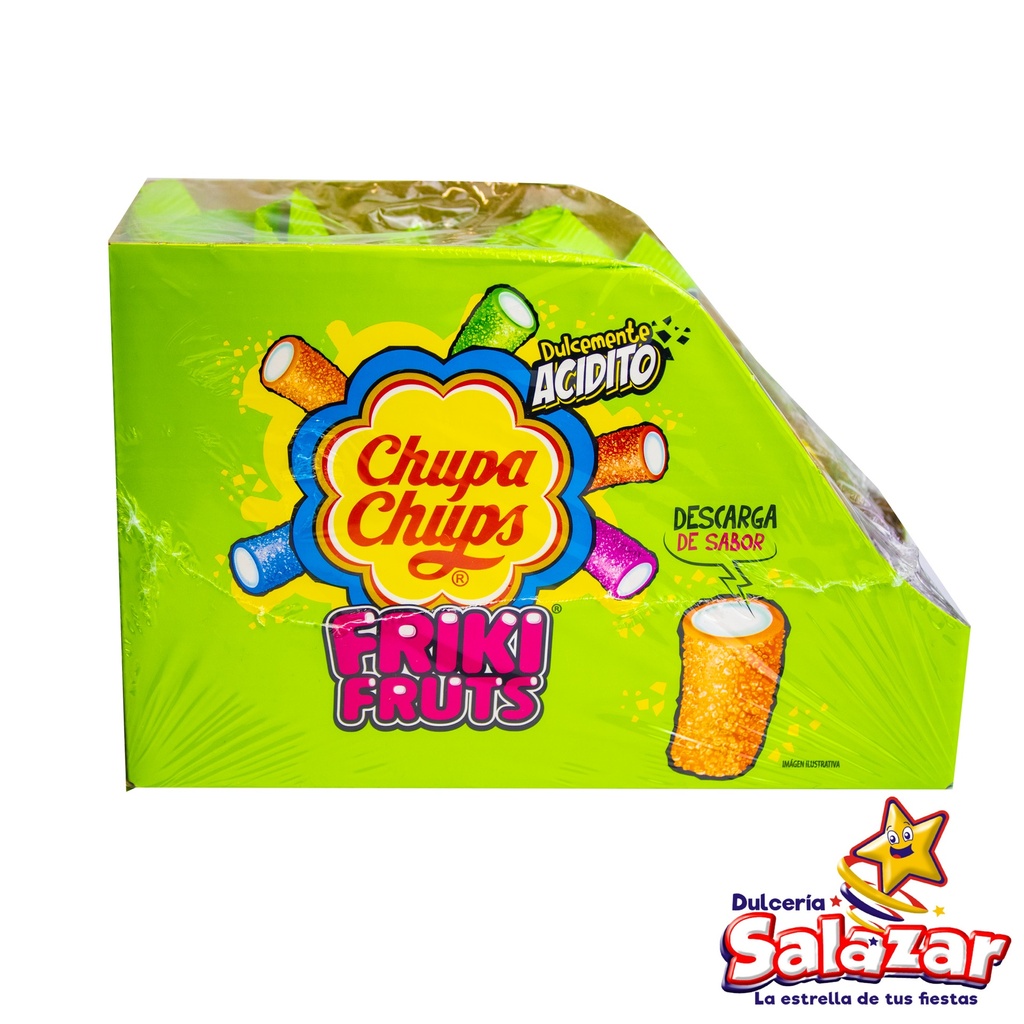[CHU0061] CHUPA CHUPS FRIKI FRUTS ACIDITO -D.513G- "C/12/9"