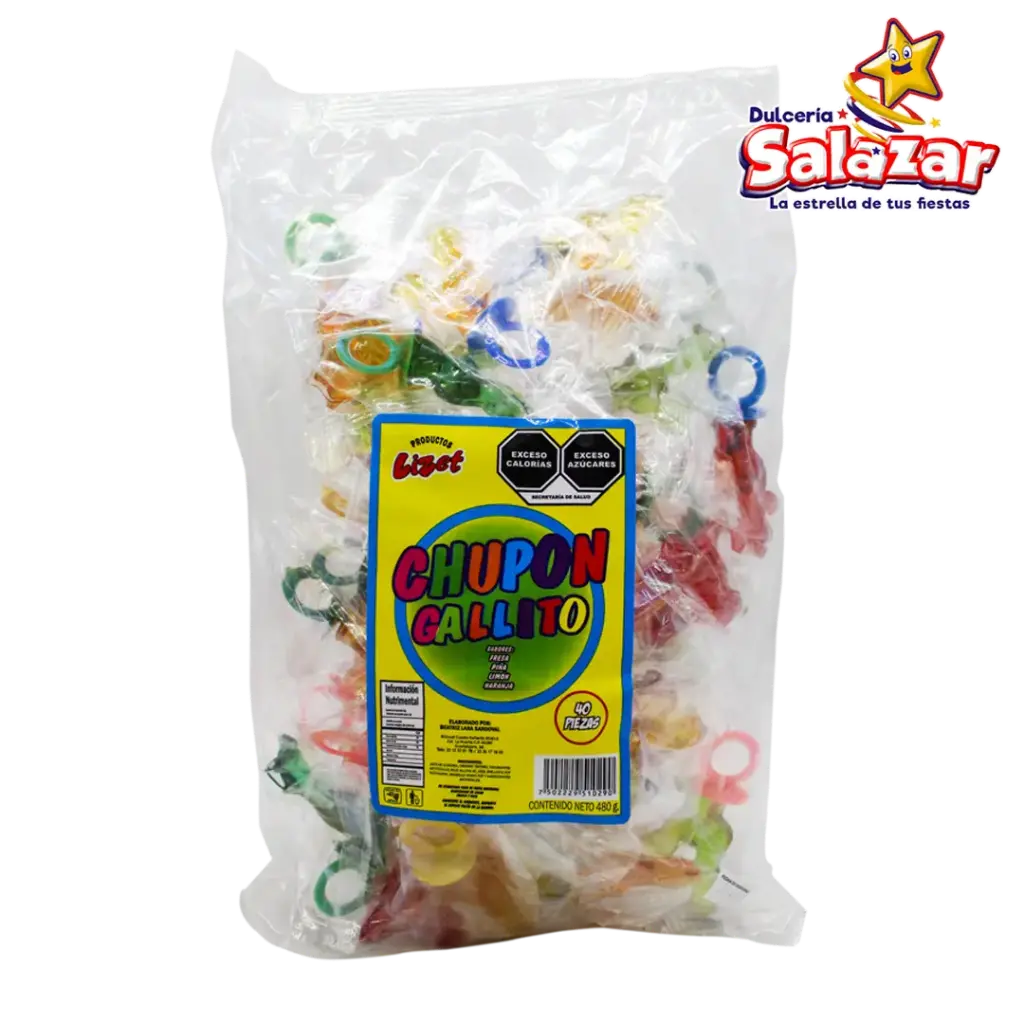 [MRC0007] CARAMELO CHUPON GALLO  -B.480G- "C/20/40