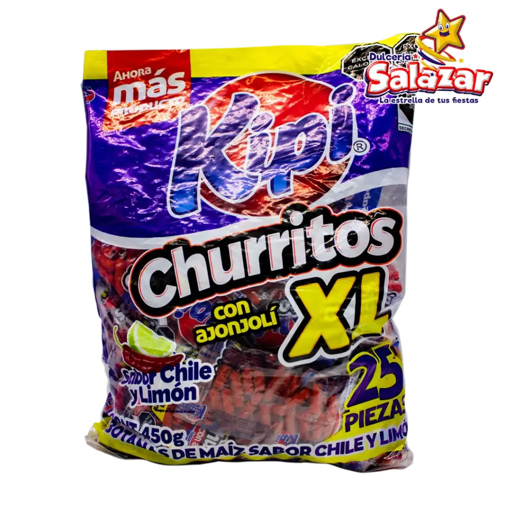 [KIP0008] CHURRITO KIPI C/AJONJOLI -B.250G- "B/20/25"