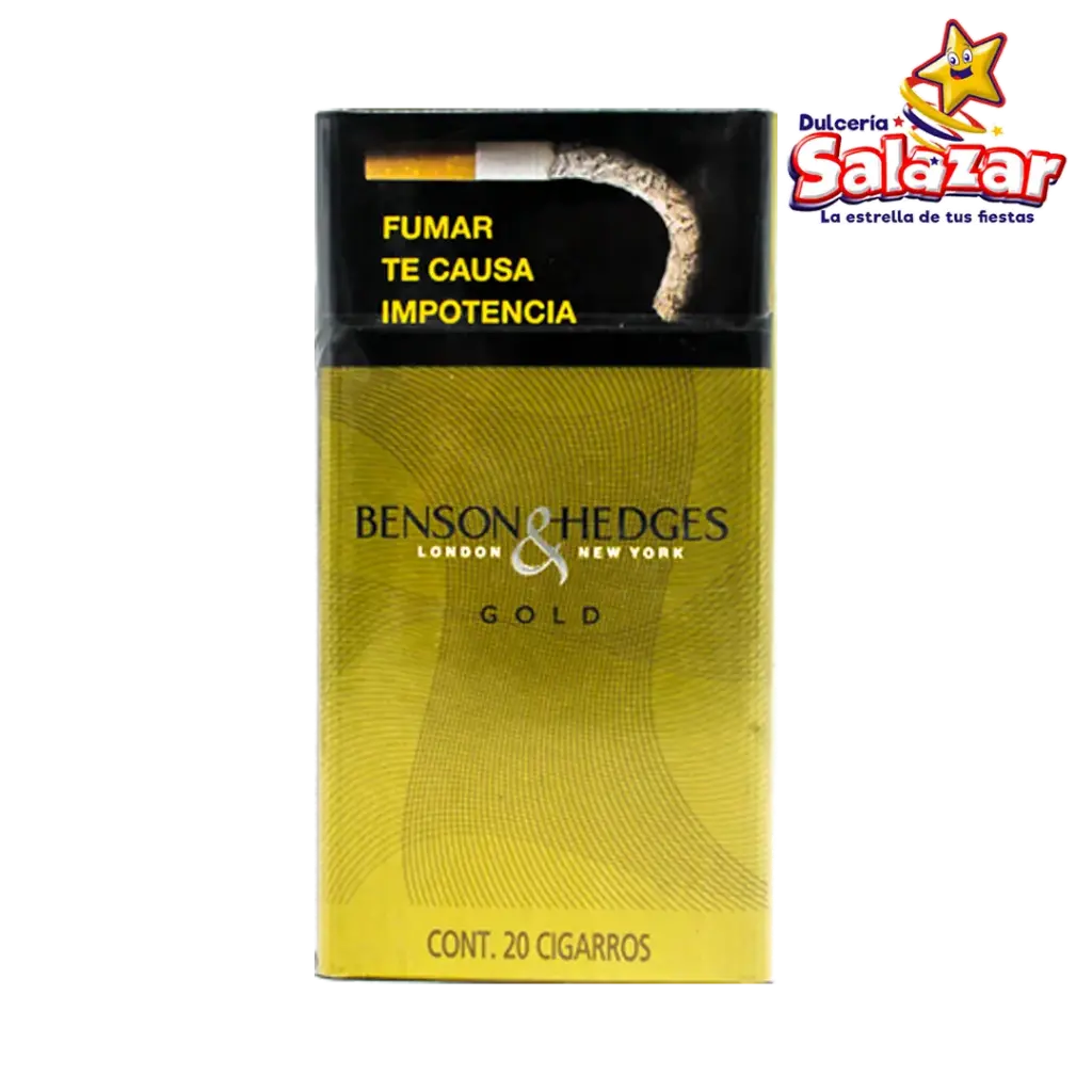 CIGARRO BENSON & HEDGES GOLD 20s "P/10/1"