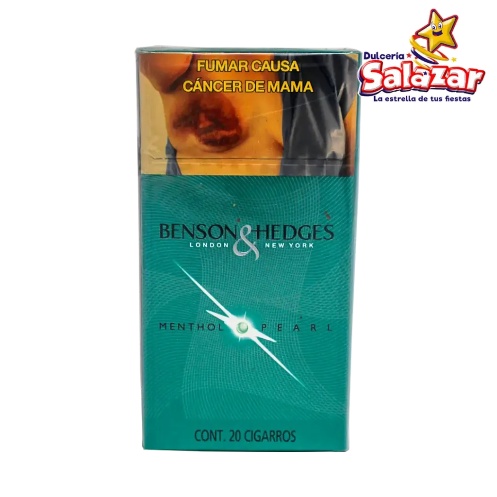 [CIGPHL0024] CIGARRO BENSON & HEDGES MENTHOL PEARL 20s "P/10/1"