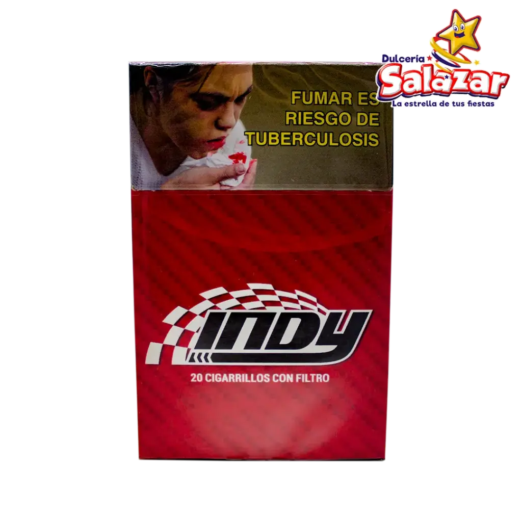 [CIG0001] CIGARRO INDY CON FILTRO  20s "P/10/1"