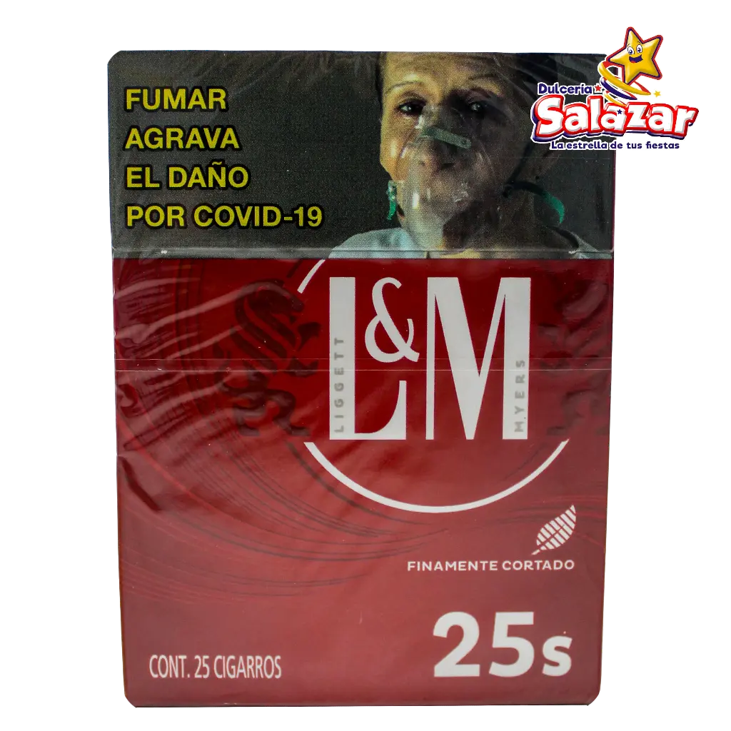 CIGARRO L&M ROJO 25s "P/8/1"