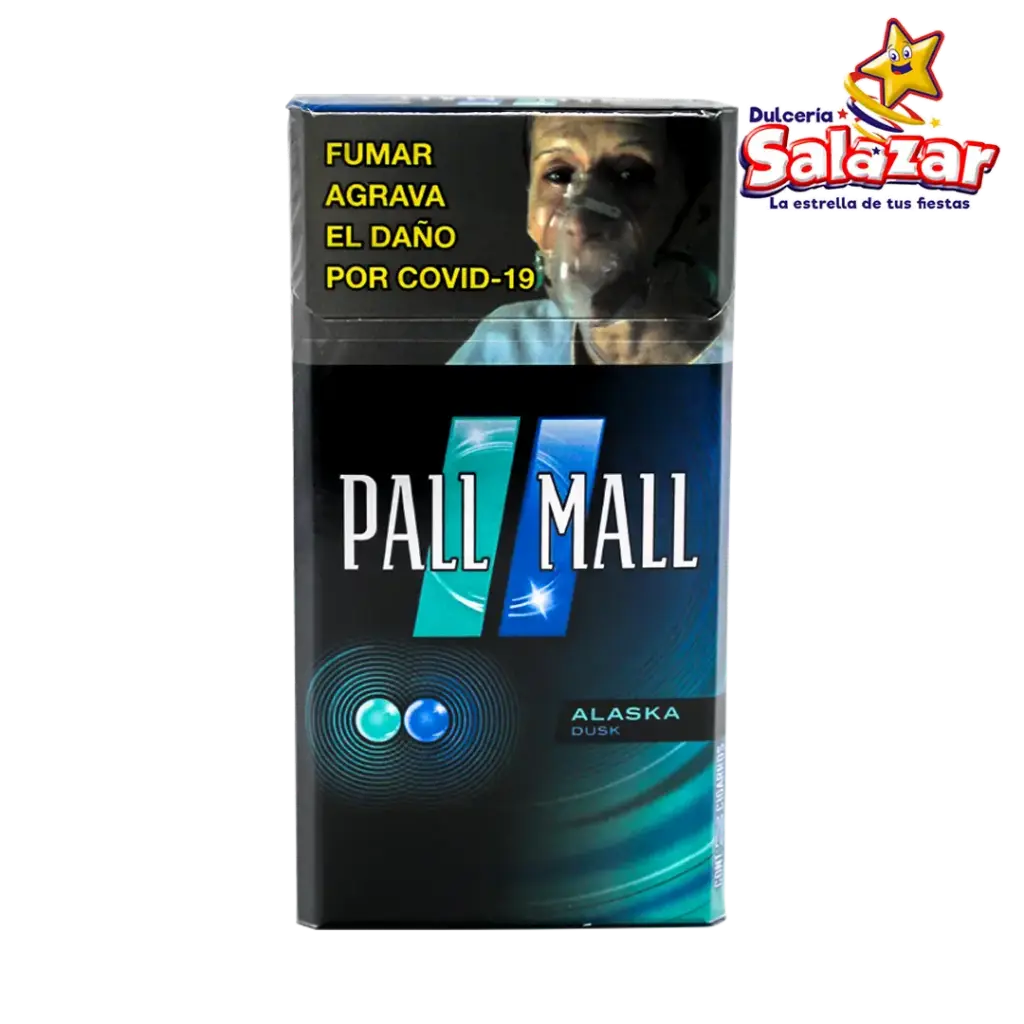 CIGARRO PALL MALL ALASKA DUSK 20s "P/10/1"