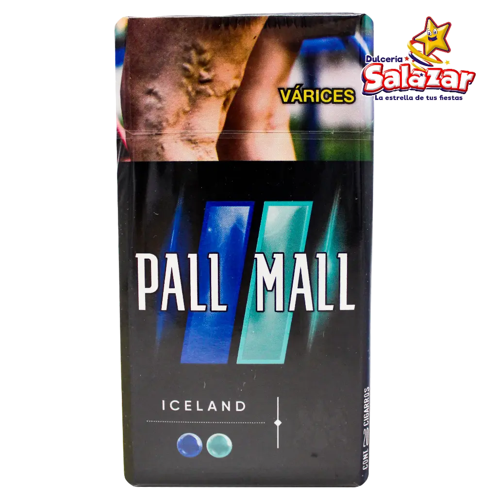 [CIGBAT0009] CIGARRO PALL MALL ICELAND DUSK 20 "P/10/1"