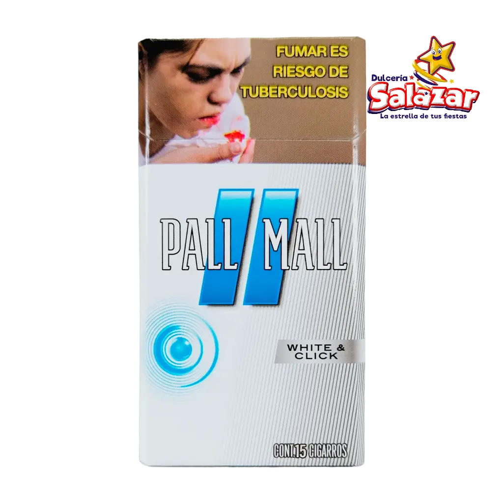 CIGARRO PALL MALL WHITE & CLICK 15s "P/12/1"