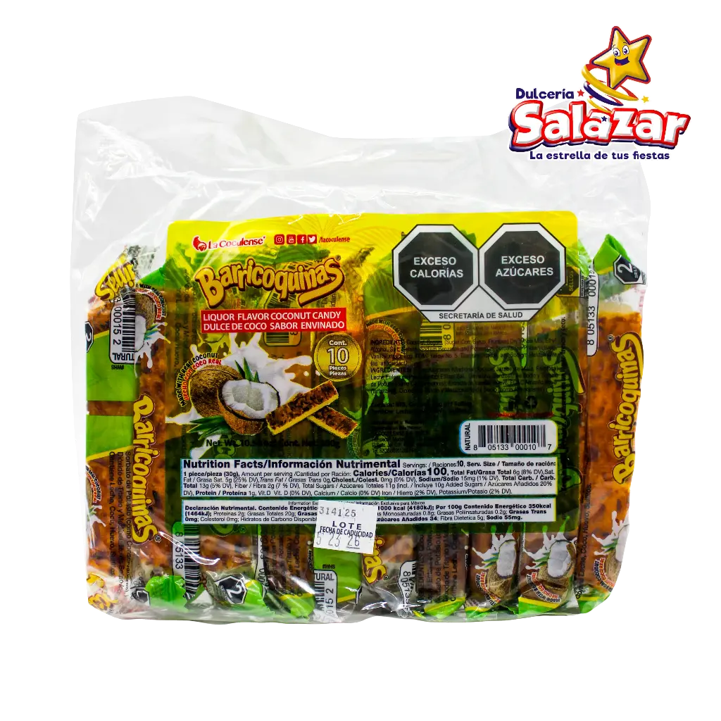 COCADA ENVINADA COCULENSE -B.300G- "C/20/10"