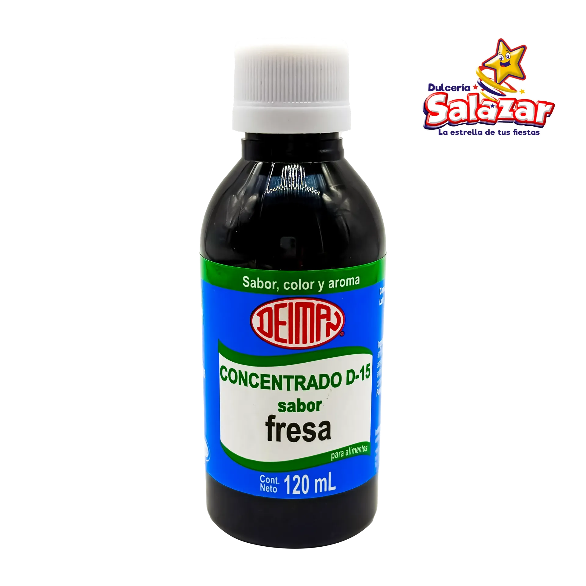 [DEIM0029] CONCENTRADO DEIMAN FRESA D-15 -BOT.120ML- "C/30/1"