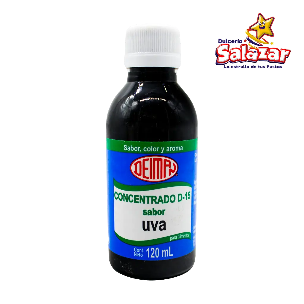 [DEIM0016] CONCENTRADO UVA DEIMAN -BOT.120ML- "C/30/1"