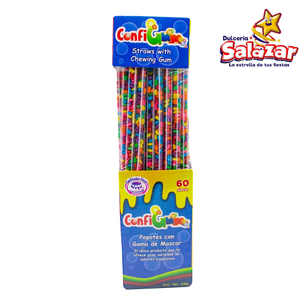 CHICLE CONFIGUM MINI POPOTE -D.630G- "C/18/60"
