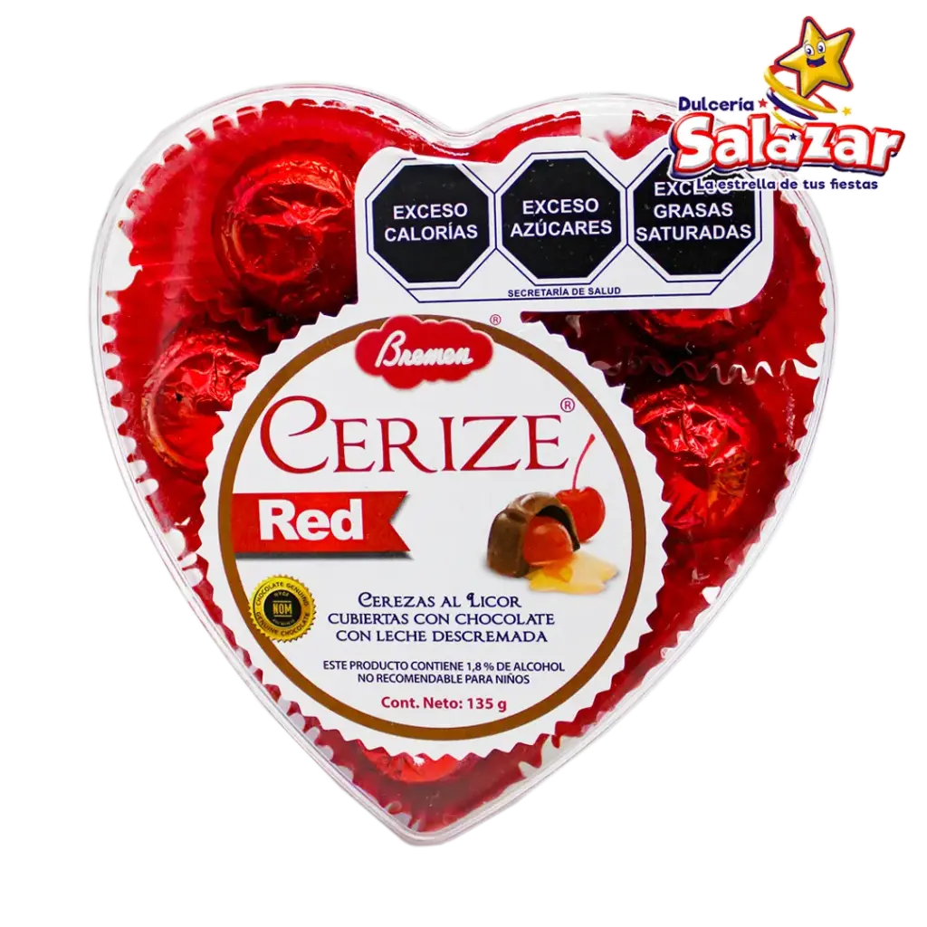[BRE0036] CORAZON ROJO CHICO CERIZE  BREMEN -D.135G- "C/16/1"