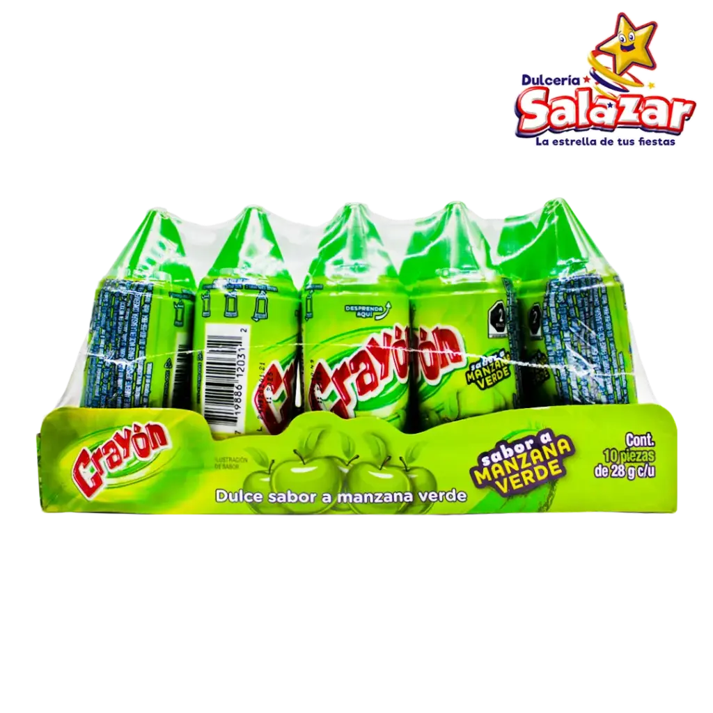 CRAYON MANZANA 10PZA LORENA -D.280G- "C/12/10"