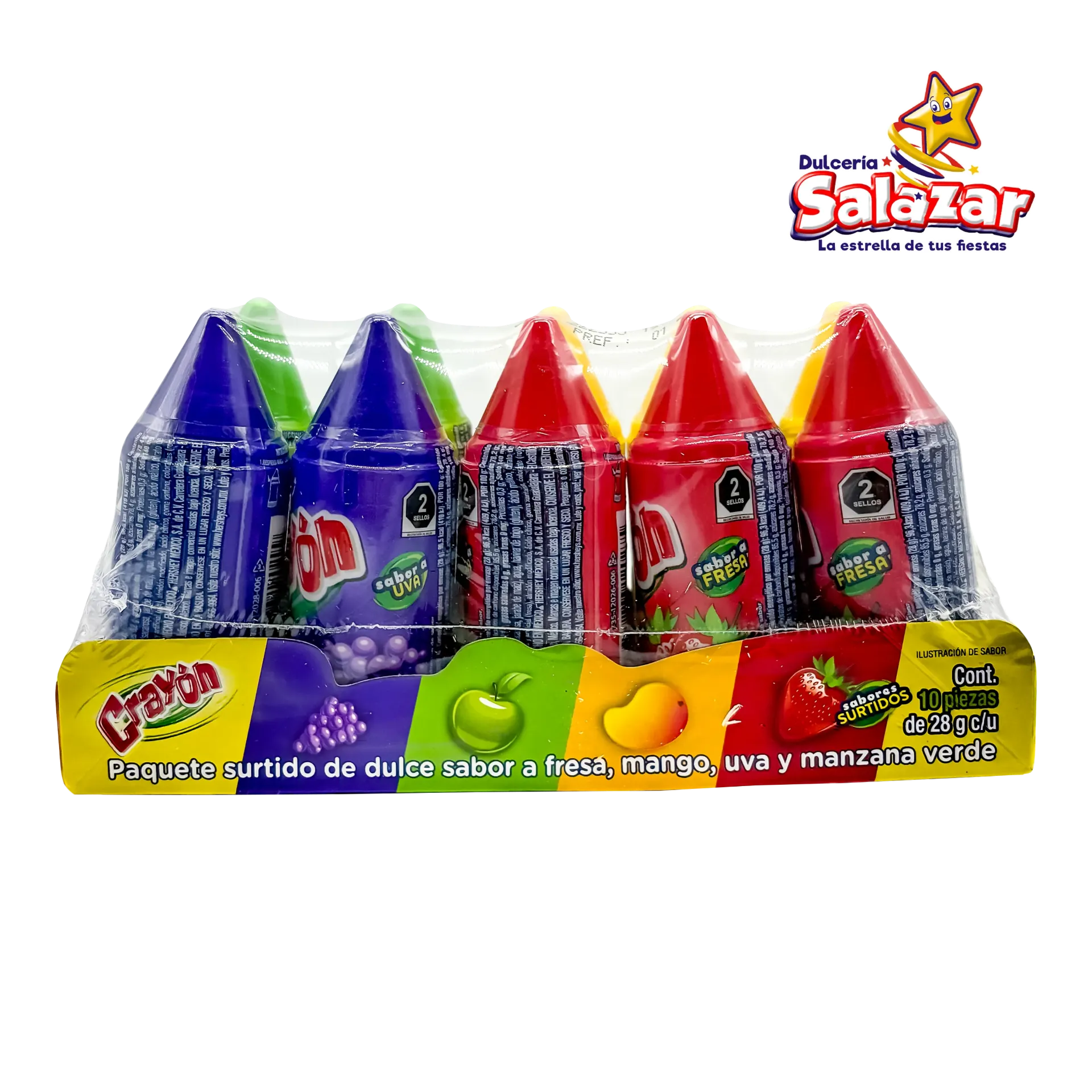 CRAYON SURTIDO LORENA -D.280G- "C/12/10"
