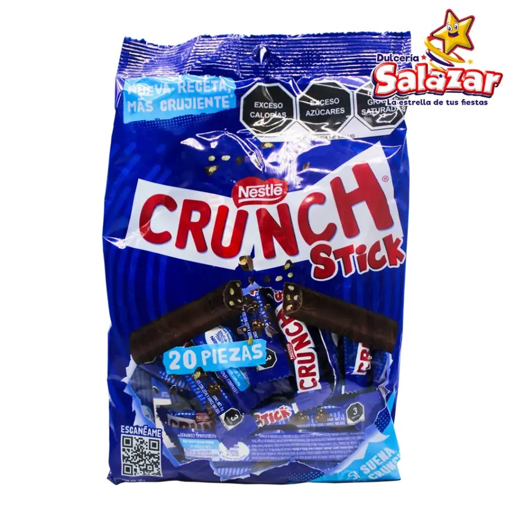 CRUNCH STICK BARRA NESTLE -B.180G- "C/20/20"