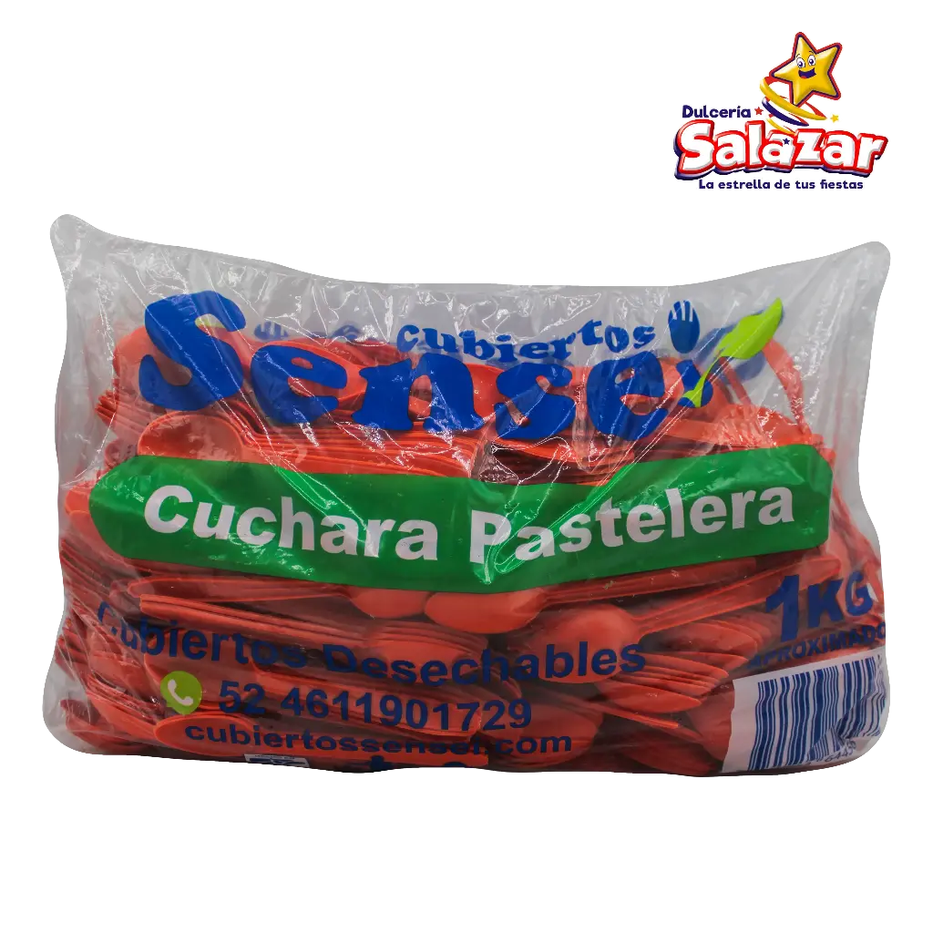 CUCHARA PASTELERA COLOR SENSEI X KILO -"B/9/1"
