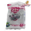 CUCHARA RINO CHICA BLANCA -B.50PZA- "C/60/50"