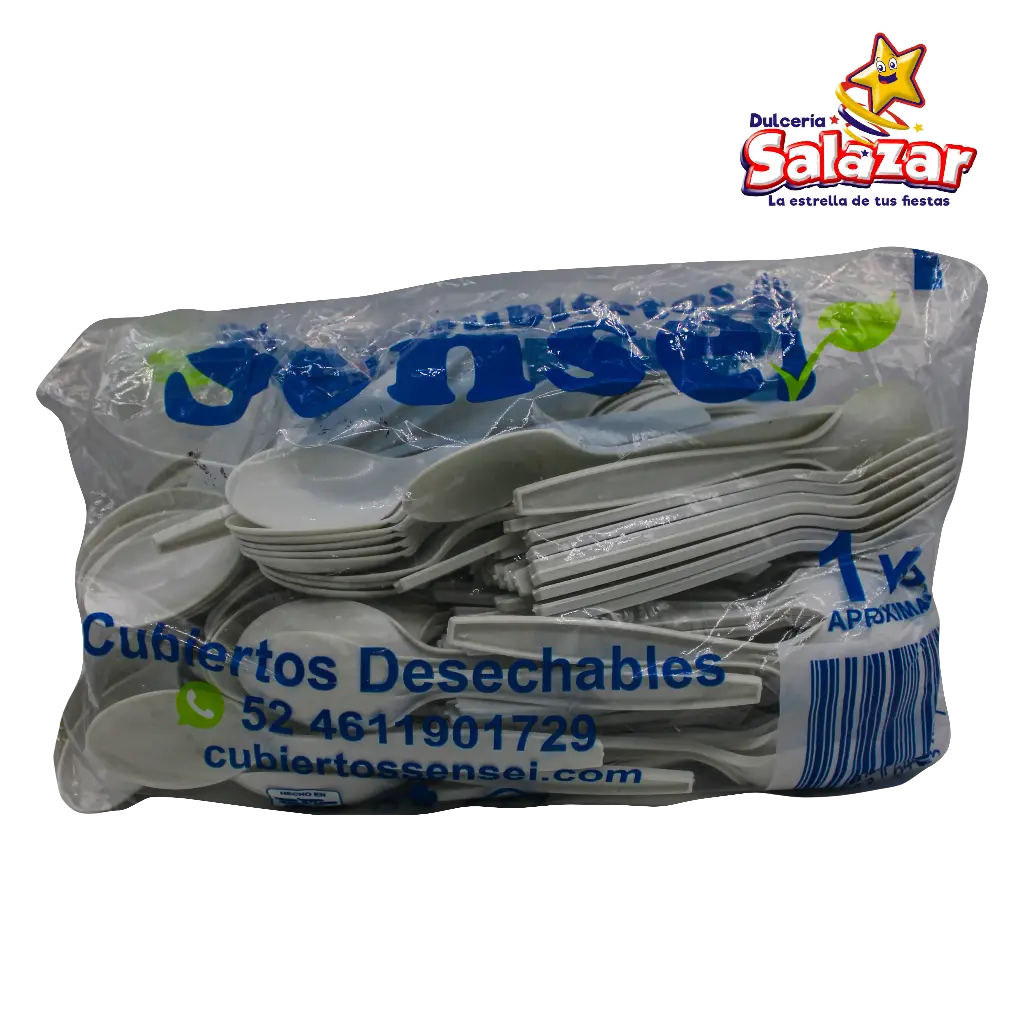 CUCHARA SOPERA BLANCA SENSEI X KILO "B/9/1"