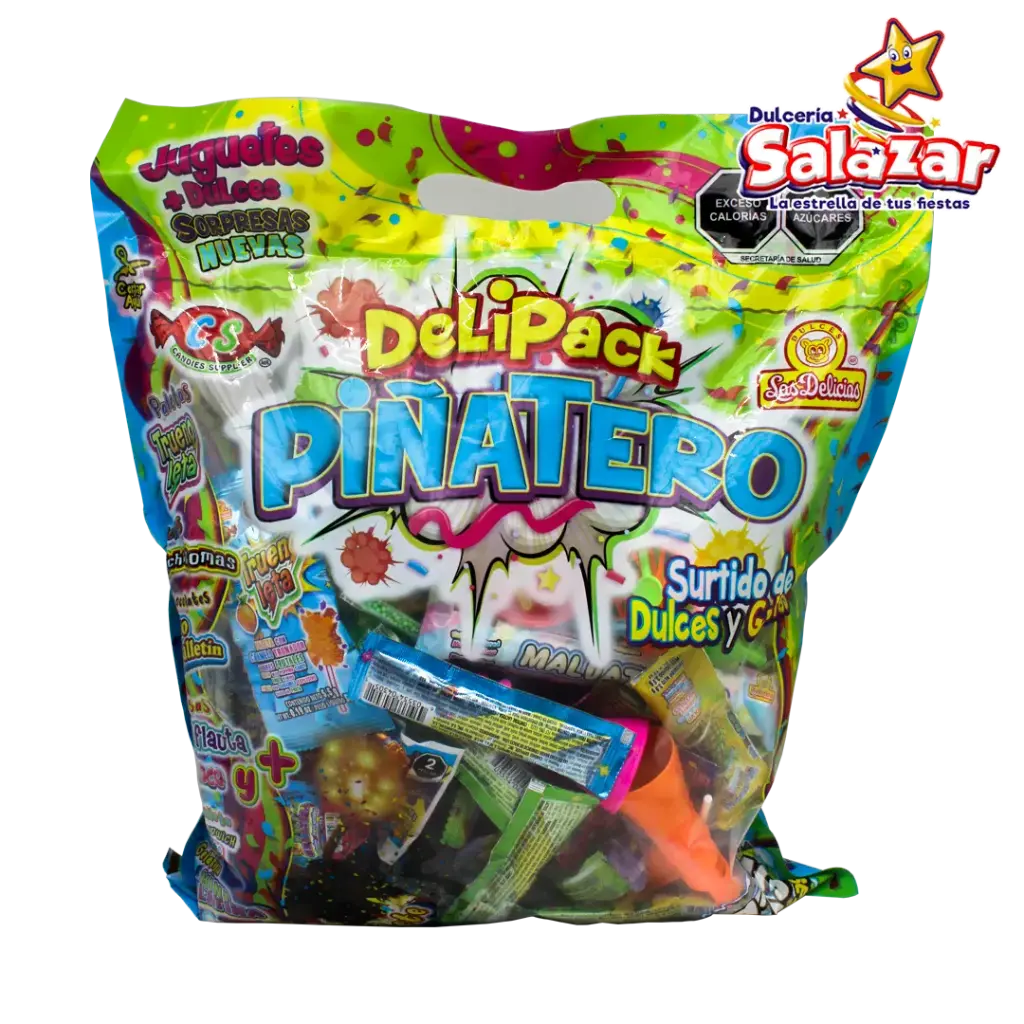 [DEL0011] DELIPACK PIÑATERO LAS DELICIAS -B.1KG- "C/6/1"