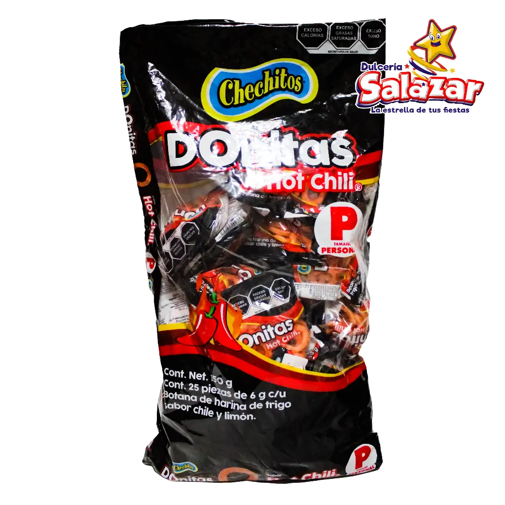 DONITAS HOT CHILI PERSONAL GONAC-B.150G- "C/10/25"