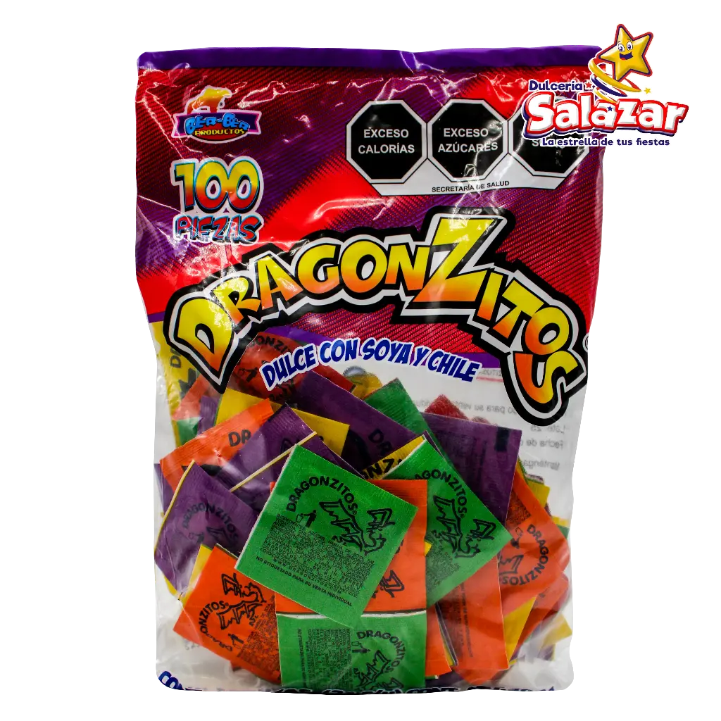 DRAGONZITOS POLVITO SURTIDO -B.300G- "C/30/100"