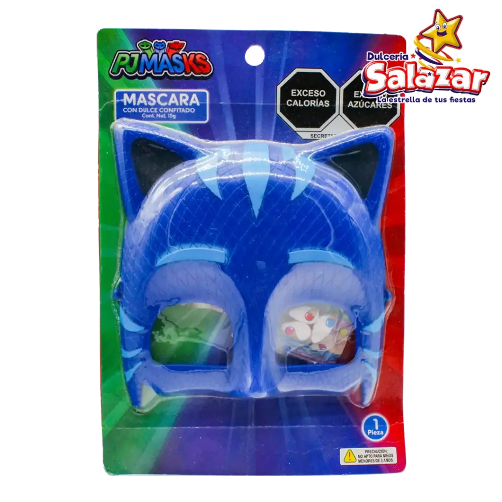 DULCE COMPRIMIDO MASCARA PJ MASKS BLISTE -D.15G- "C/24/1"