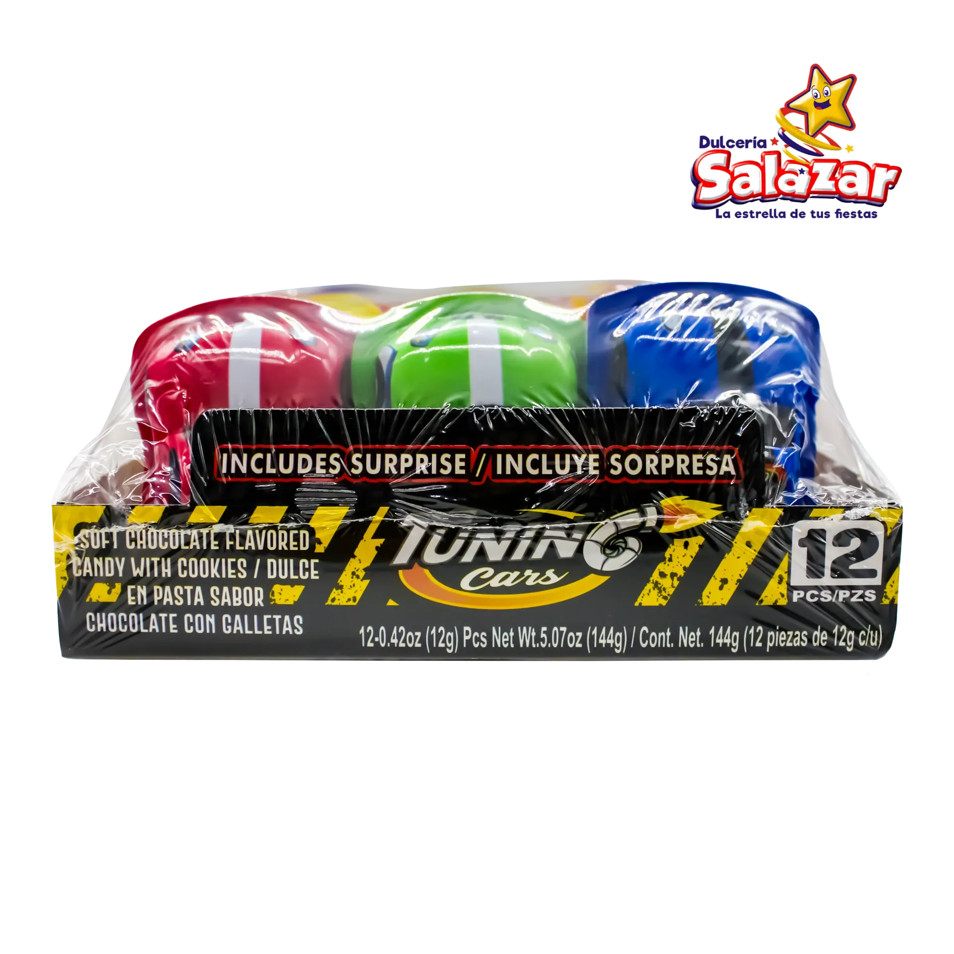 DULCE EN PASTA CHOCOLATE TUNNING CAR -D.144G.- "C/16/12"
