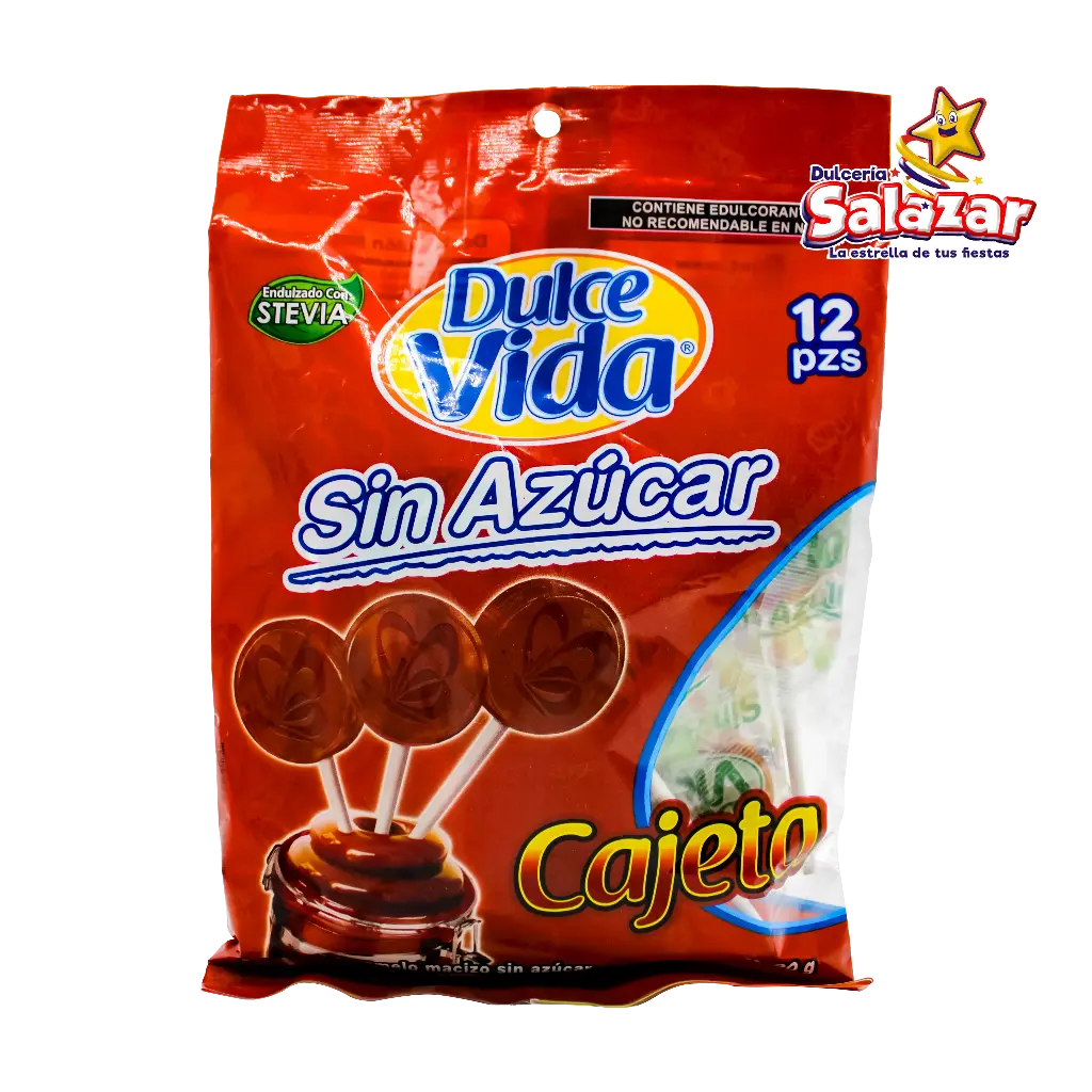 PALETA DULCE VIDA CAJETA CHOMPYS -B90G- "C/6/12"