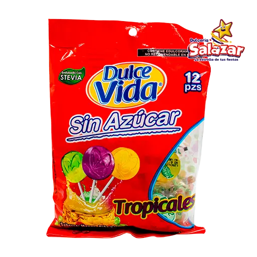 PALETA DULCE VIDA TROPICAL CHOMPYS "C/6/12"