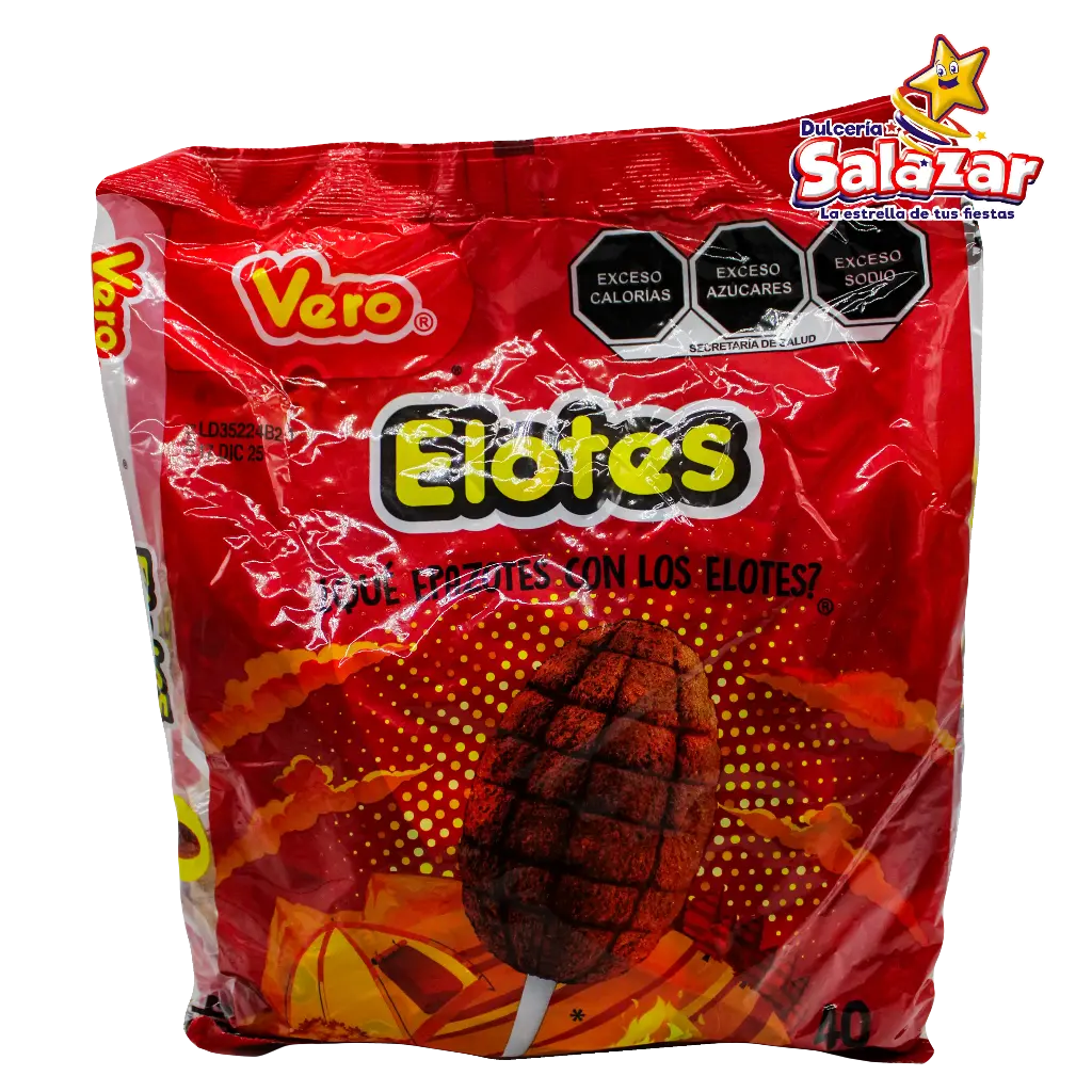 PALETA ELOTE C/CHILE VERO -B.560G- "C/24/40"