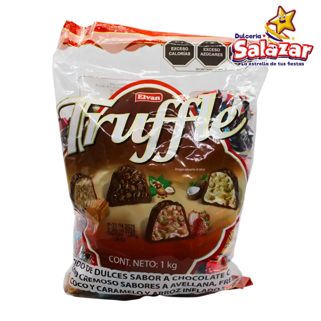 ELVAN MINI TRUFFLES MIX -B.1KG- "C/8/1"