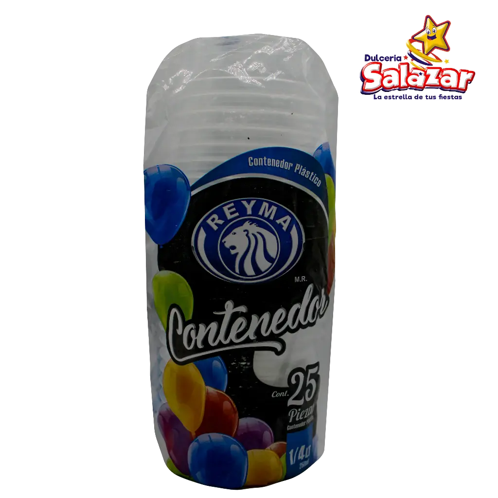 ENVASE PLASTICO 8.45OZ (250ML) ENV1/4LTR -B.25PZA- "C/20/25"