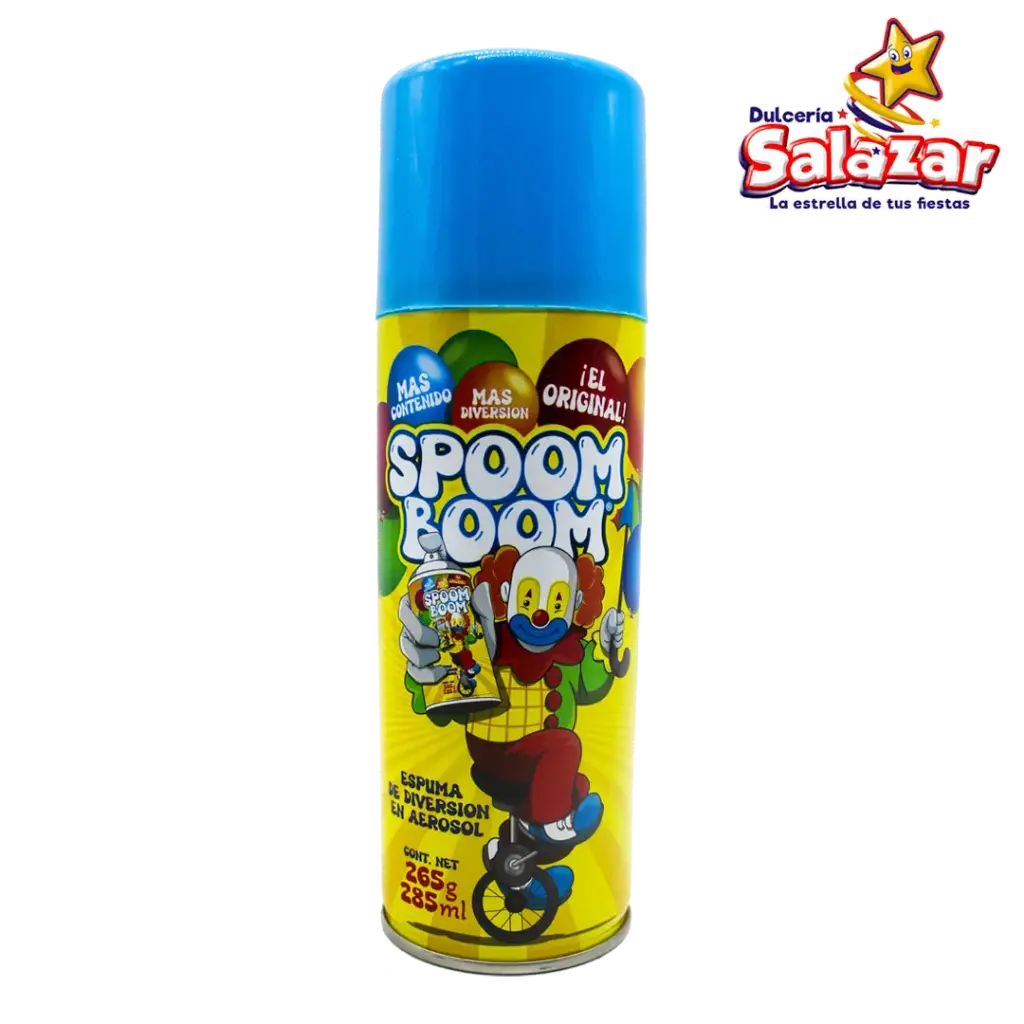 ESPUMA HAPPY SPOOM  COLORES -B.275ML- "C/24/1"