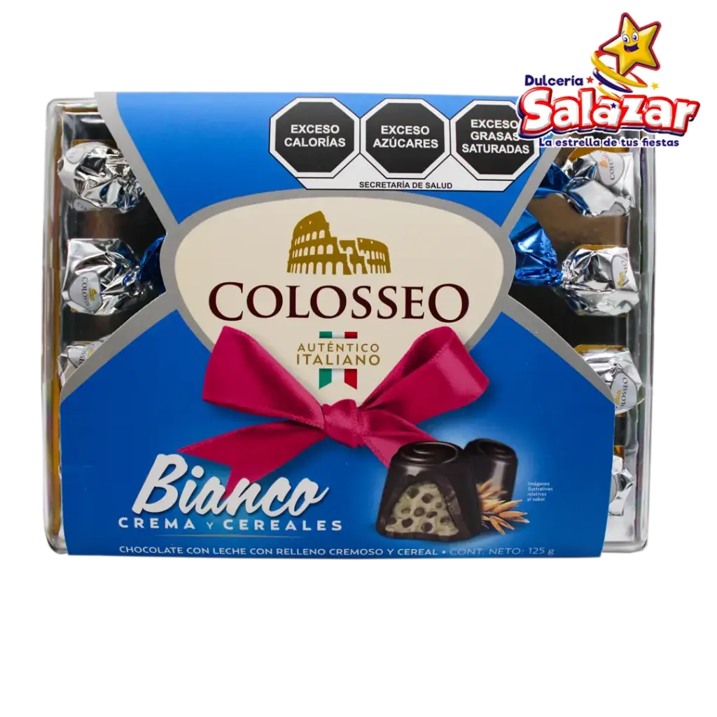 COLOSSEO BIANCO ESTUCHE RECTANGULAR -E.125G- "C/12/1"