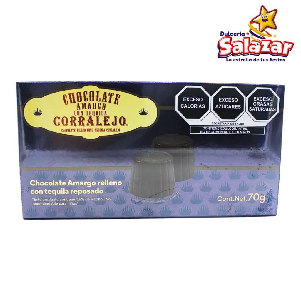 ESTUCHE CORRALEJO C/CHOC -D.70GR- "C/12/1"