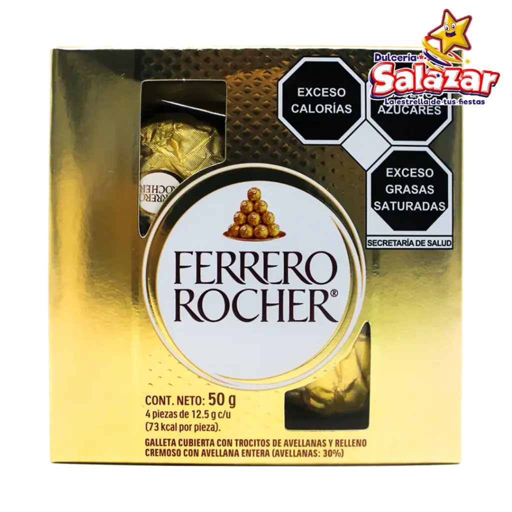 [FER0062] FERRERO ROCHER T4 -D.50G- "C/21/4"