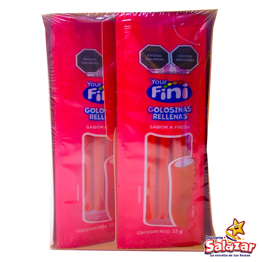 [CAL0064] FINI TUBES FRESA 15G -D.180G- "C/12/1"