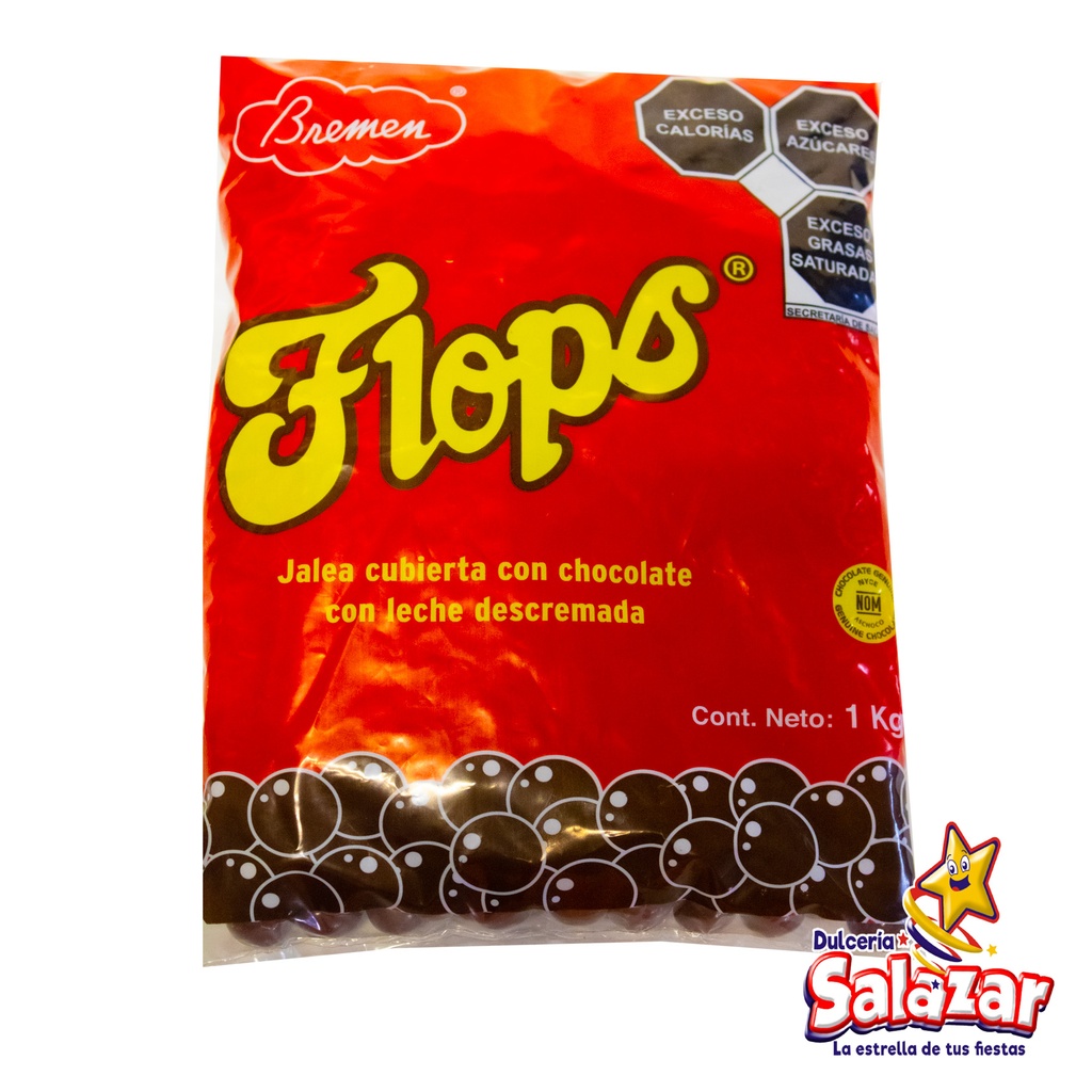 [BRE0002] FLOPS CHOCOLATE BREMEN -B.1KG- "C/10/1"