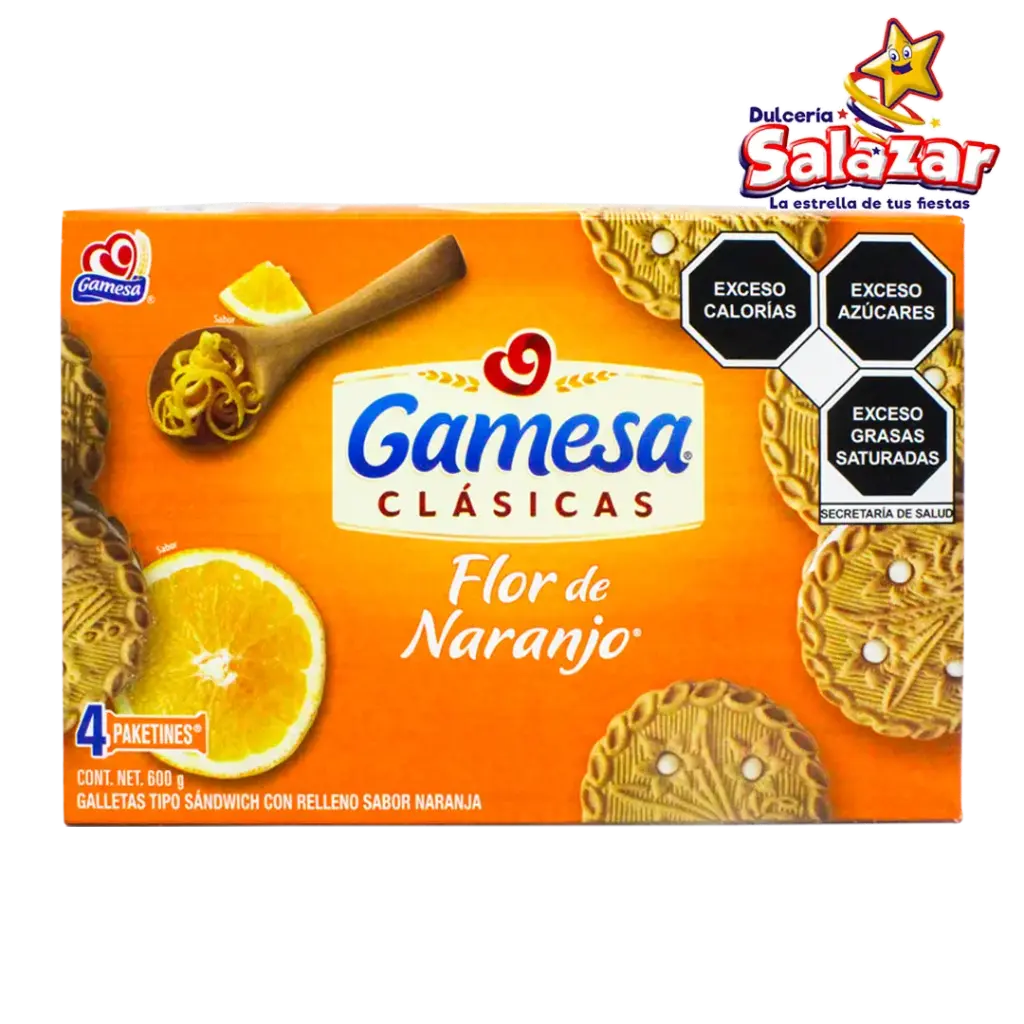 [GAM0005] FLOR DE NARANJO GAMESA -D.500G- "C/12/5"