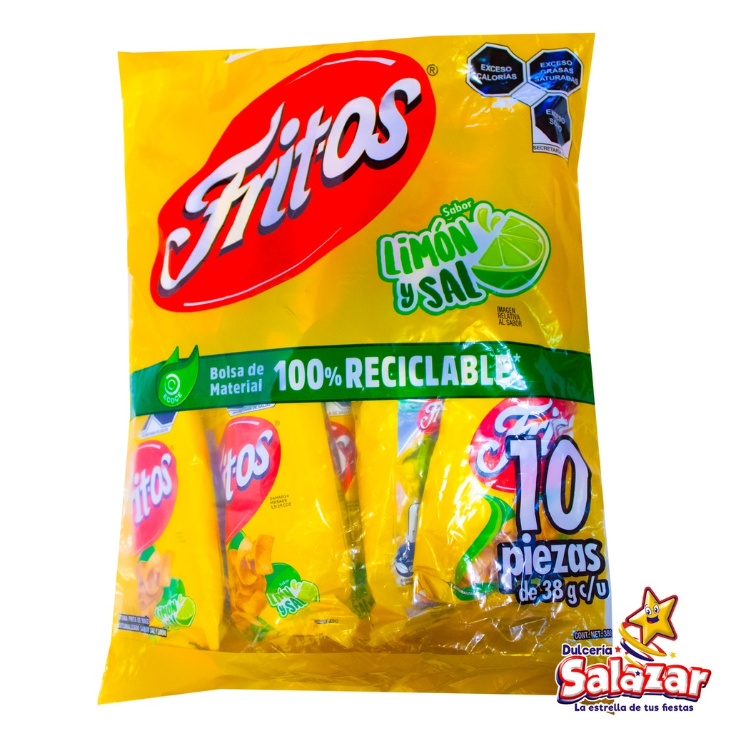 FRITOS SAL Y LIMON -B.400GR- "C/6/10"